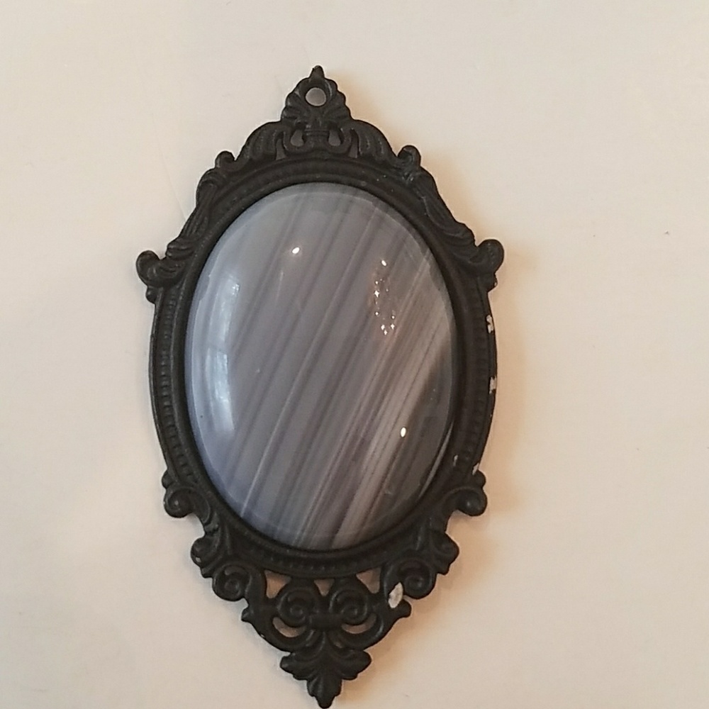 GASOLINE GLAMOUR Botswana agate necklace